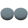 thumbnail image 1 of Milisten 2Pack Grey Round Portable Sharpening Stone for Home Use Kitchen Preparation, 1 of 8