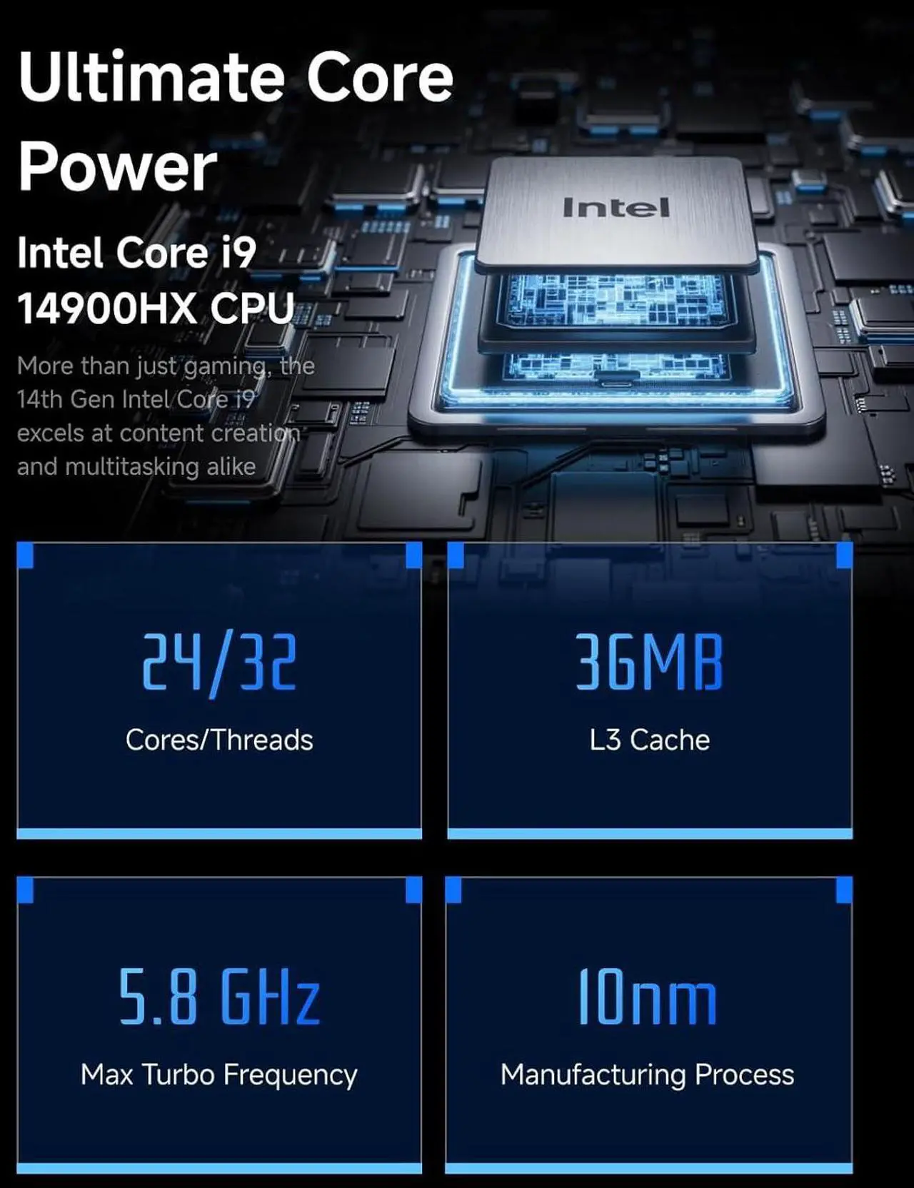 MINISFORUM G7 Pro Mini PC Core i9-14900HX(24C/32T, up to 5.8GHz) 32GB DDR5 1TB SSD Desktop Computer, HDMI2.1+USB4 Video Output, 2X SSD Slot, 3X USB3.2, WiFi 7, BT5.4, RTX 5070 Graphics Gaming PC