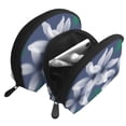 thumbnail image 3 of YFYANG 2 Piece Women's Portable Makeup Bags, Watercolor Lilies Pattern Clutch Travel Toilet Bags Cosmetic Organizer, 3 of 7
