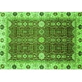thumbnail image 1 of Ahgly Company Indoor Rectangle Abstract Green Modern Area Rugs, 4' x 6', 1 of 4