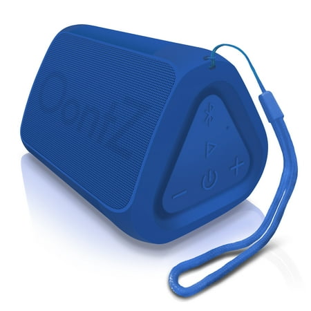 OontZ Angle solo Bluetooth Speaker Surprisingly Loud Bass 100Â’ Wireless Range, IPX-5 Splashproof Blue with