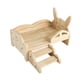 thumbnail image 4 of Cama para Conejillos de Indias, Hábitat para Mascotas Pequeñas con 2 Escaleras, Nido de Cama Resistente para Animales Pequeños para Conejos, Conejos,, 4 of 9
