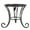 Black, variant on Miangastore Iron Metal Mini Small Flower Plants Pot Stand for Balcony Desk (Black)