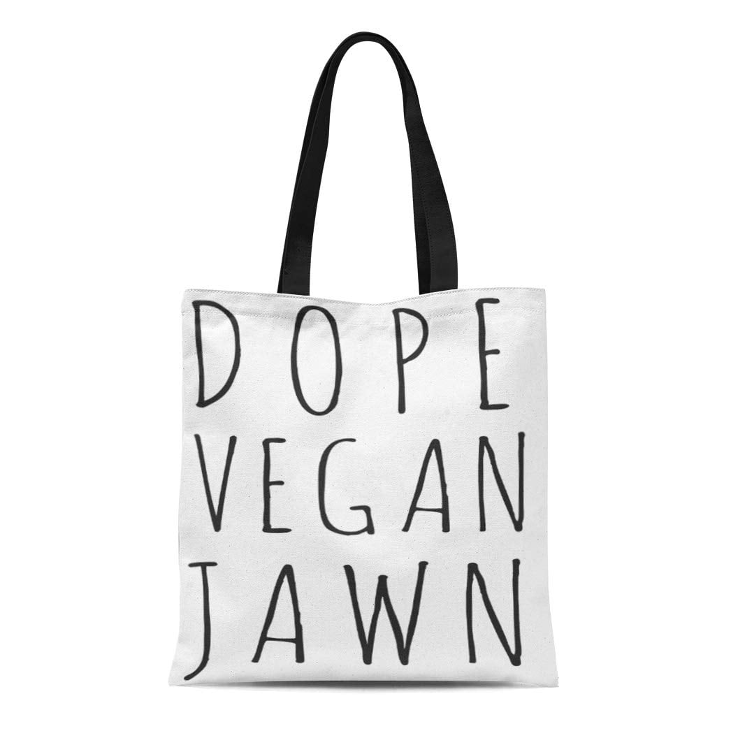 vegan canvas tote bags