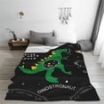 thumbnail image 5 of Susaid Space Dino Cartoon Black Print Microfiber Cleaning Cloth, Multi-Functional Cleaning Towels, Highly Absorbent Cleaning Rags,Cleaning Cloths for Car Kitchen Home-60"x50", 5 of 7