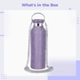 thumbnail image 5 of Bling Water Bottle Rhinestone - 25 oz Large Capacity Stainless Steel Insulated Water Bottle with Sparkling Rhinestone Design, Perfect for Daily Hydration, Durable and Easy to Carry, 5 of 5
