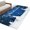 Blue, variant on Area Rugs for Living Room Bedroom, Navy Blue Christmas 4'x6' Rug Washable Carpet Runner Indoor Outdoor, Winter Xmas Elk Snowflake Pine Trees Non Slip Accent Floor Mats Rug for Kitchen, Office