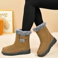thumbnail image 2 of Miluxas Women Winter Snow Boots Waterproof:Warm Mid Calf Boots for Women with Lined - Comfortable Outdoor Slip On Booties Anti-Slip, 2 of 6
