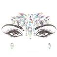 thumbnail image 1 of Etiqueta Engomada De Los Diamantes De Imitación De La Cara, Diamantes De Imitación De La Cara Reutilizables Para La Fiesta En La Piscina Para Las Mujeres Para El Carnaval Para El, 1 of 7