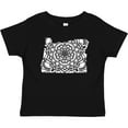 thumbnail image 3 of Inktastic Oregon Silhouette Mandala Boys or Girls Baby T-Shirt, 3 of 5