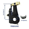 thumbnail image 4 of Automatic Slack Adjuster 10 Spline 6" for Meritor R801042 , 139.1030 , E-11399, 4 of 4