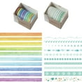 thumbnail image 1 of 20 Rolls Tape Set Decorative Masking Washi Tapes for Journal,Scrapbook, Planner, DIY Crafts Decorations, 1 of 5