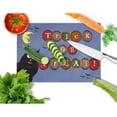 thumbnail image 2 of Caroline's Treasures Trick or Treat Kitty Halloween Glass Cutting Board Large, 2 of 2