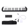 thumbnail image 2 of 37 Key Melodica Wind Instrument for Beginner Learner Practice, Ergonomic Portable Music Player with Built in Keyboard Adult Musical Instrument, 2 of 7
