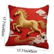 thumbnail image 2 of Estándares de Almohada Tamaño Estándar Algodón, 17.7x17.7 Pulgadas Cubiertas de Almohada Decorativas con Tela Suave, Estándares de Almohada con Cremallera Tamaño Estándar, Cremallera Oculta para la De, 2 of 7