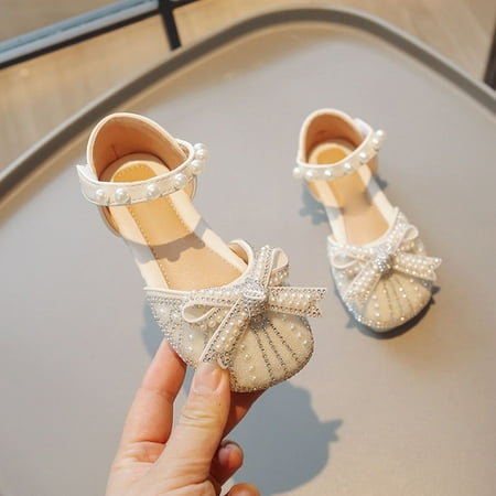 

Gubotare Sandals Girl Dressy Summer Baby Sandal Tassels Summer Toddler Slipper Shoes (White 10.5)