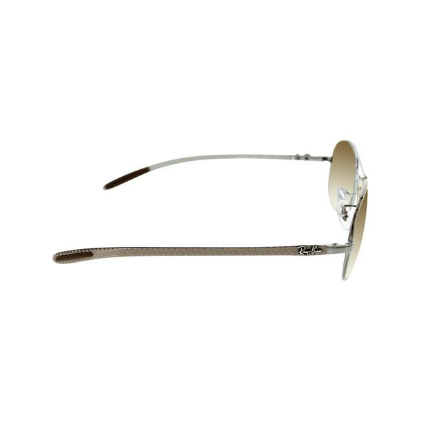 Ray Ban Carbon Fibre Frame Brown Lens Sunglasses RB8301 -