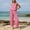 Hot Pink women two piece plaid outfits a1, variant on BRELIL Women Two Piece Plaid Outfits Round Neck Tank Top Wide Leg Long Pants Loungewear Casual Beach Loose 2 Piece Sets Summer Travel Vacation Matching Track Suit, Light Blue S