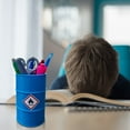 thumbnail image 2 of 3D Printed Radiation Logo Pen Holder Home Desktop Small Ornaments Study Stationery Storage Bucket Slim Pencil, 2 of 6