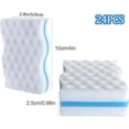 thumbnail image 2 of 20PCS White Magic Sponges - Thickness 25 mm, Cleaning Melamine Sponge, Magic Eraser for Swimming Pool, Wall, Bathroom, Kitchen, Floor, Wall, Windows - 100×60 MM, 2 of 5