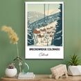 thumbnail image 2 of Breckenridge Colorado Travel Art Canvas – Modern Wall Art Inspired by Colorado Canvas – Great Gift for Travel Lovers – Ready to Hang, 2 of 5