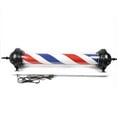 thumbnail image 6 of FETCOI Outdoor Barber Pole Rotating Light Salon Sign Illuminated Red/White/Blue LED 40", 6 of 7