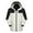 White, variant on Qiggri Men's 3 in 1 Waterproof Winter Jackets Ski Warm Snow Rain Coat Puffer Liner Hood Windbreaker