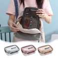 thumbnail image 1 of Boîte Bento Micro-Ondable avec 3 Compartiments - Contenant à Lunch Étanche pour Étudiants et Travail, 1 of 6