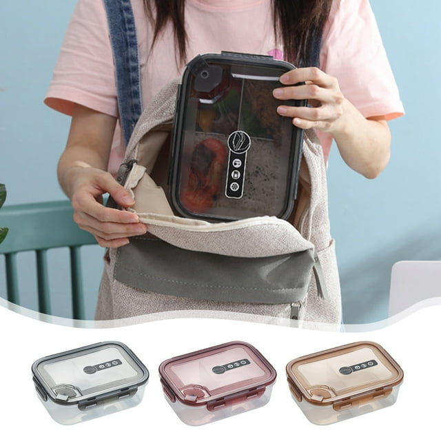 Boîte À Bento Micro-Ondable,Boîte À Lunch Hermétique À 4 Compartiments,Boîte À Repas Portable Pour Étudiants,Boîte Polyvalente,Lavable Au Lave-Vaisselle,Écologique,Pour Enfants Et Adultes
