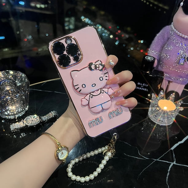 Para Huawei Y9 Prime 2019 Y9S Nova 9 10 SE 4e 7i 8i 5T Y70 Y90 Y60 Y61 P50 P60 P30 Pro Funda Para Teléfono Suave De Dibujos Animados KT Con Pulsera De Mano