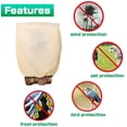 thumbnail image 4 of 1 artículo 80*60cm cubierta de invierno para plantas cubierta de protección contra heladas para plantas de invierno cubierta para plantas no tejida, 4 of 5