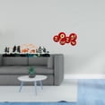 thumbnail image 2 of Escultura De Ciervo Para Colgar En La Pared, Para Jardín, Cerca, Exterior, Interior, Porche, Decoración Con Abanico De Papel De Año Nuevo Chino, Adorno De Bendición, Diseño De Escena,, 2 of 8