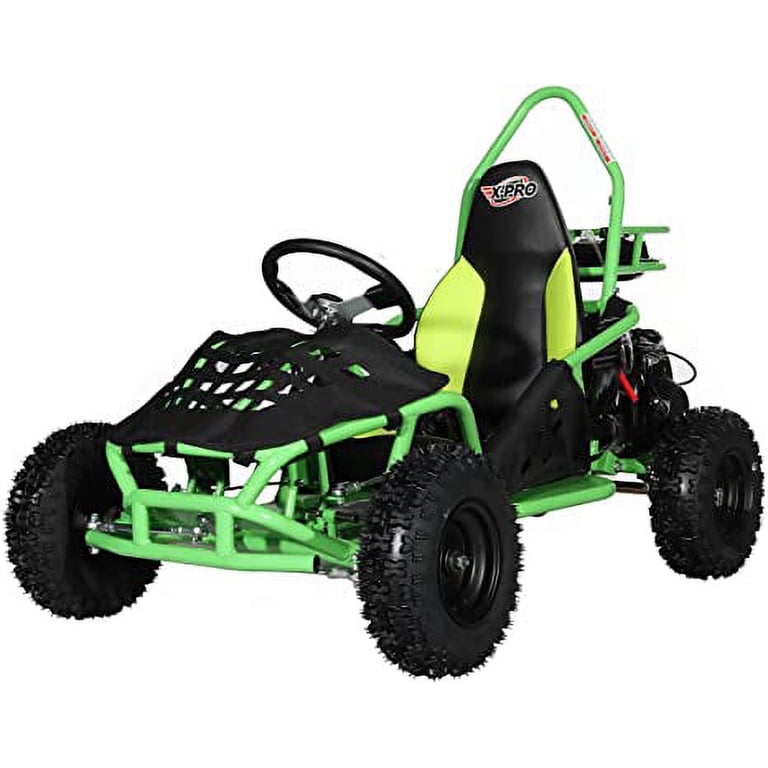 X-Pro Brand New Rover 50cc Gas Go Kart with Pull Start, Rear Disc