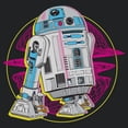 thumbnail image 2 of Womens Star Wars R2-D2 Retro Vibes Racerback Tank, 2 of 4