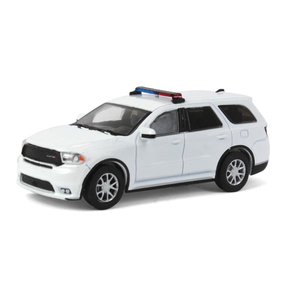 2022 Dodge Durango Pursuit Police Car with Lights White "Hot Pursuit" "Hobby Exclusive" Series 1/64 Diecast Model Car by Greenlight