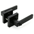 thumbnail image 3 of Villar Home Designs Door Lever Crown Black Privacy 20 Pack, 3 of 8