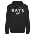 thumbnail image 2 of Men's Levelwear Black Tampa Bay Rays Podium Team Arch Pullover Hoodie, 2 of 3