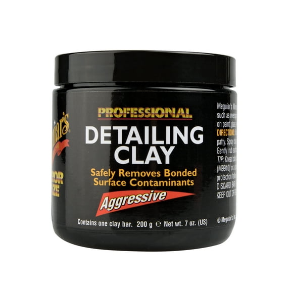 Meguiar's C2100 Mirror Glaze Professional Detailing Clay, Aggressive, 7 oz.