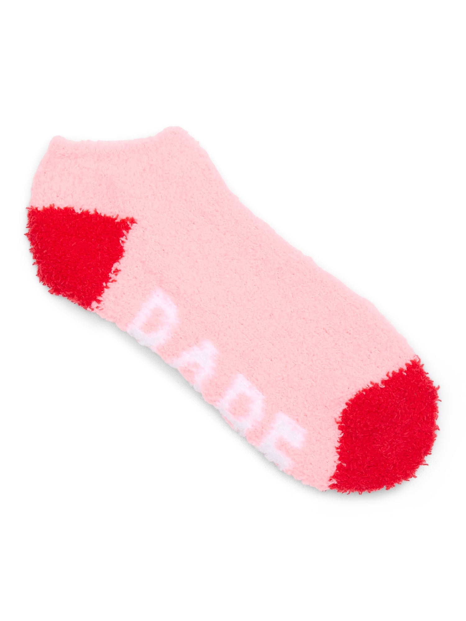 No Boundaries Low Cut Cozy Socks, 1-Pack, Women's, Size 4-10