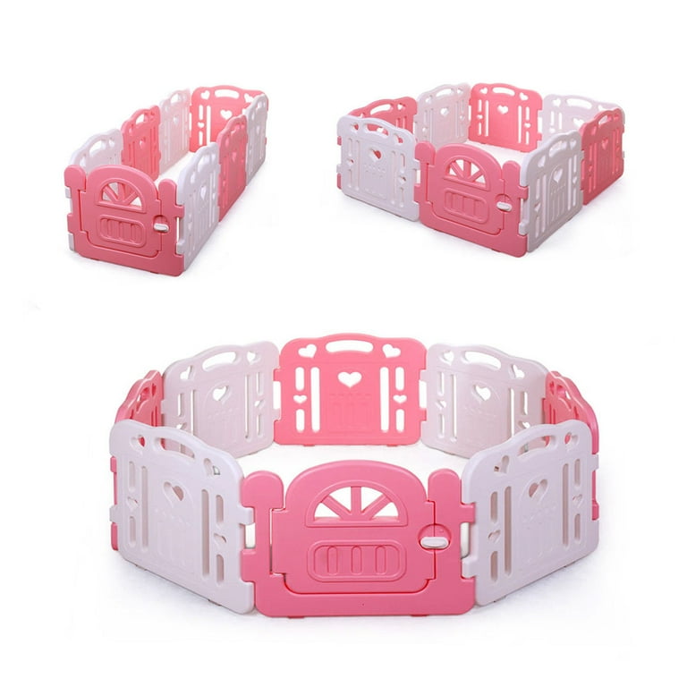 8 panel best sale play yard walmart
