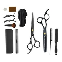 Niceauty 1 Set Hair Cutting Supplies Hairdressing Tools Haircut Supplies Black Barber Shears