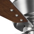 thumbnail image 5 of Progress Lighting Chapin 4-Light Ceiling Fan, Antique Nickel, Driftwood Blades, Steel Material, Optional Light Kit, 5 of 16