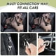 thumbnail image 3 of M Arnés para coche para perros, cinturones de seguridad para perros para coches y arnés, ajuste ceñido ajustable y transpirable, 3 of 4