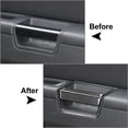 thumbnail image 5 of NS Car Interior Door Pusher Panel Cover Trims Replacement Kits Carbon Fiber for Dodge Challenger 2008-2014, 5 of 5
