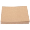 thumbnail image 4 of IFANLANDOR 35 Pcs Cartes de Nom de Table Pliées en Papier Kraft pour Buffet Brun Enseignes de Table Rétro, 4 of 5