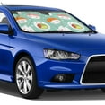 thumbnail image 4 of Balery Kawaii Sushi Print Car Windshield Sun Shade,Windshield Sunshade for Car Pickup Truck SUV Accessories-Medium, 4 of 7