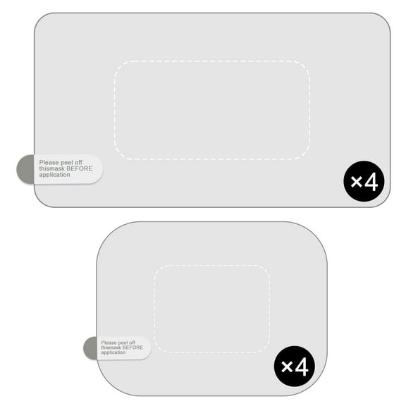 Electrostatic Films For Dashboard Cameras Windshield Mount Dashcam Stability Antifall Clear Adhesive Sticker