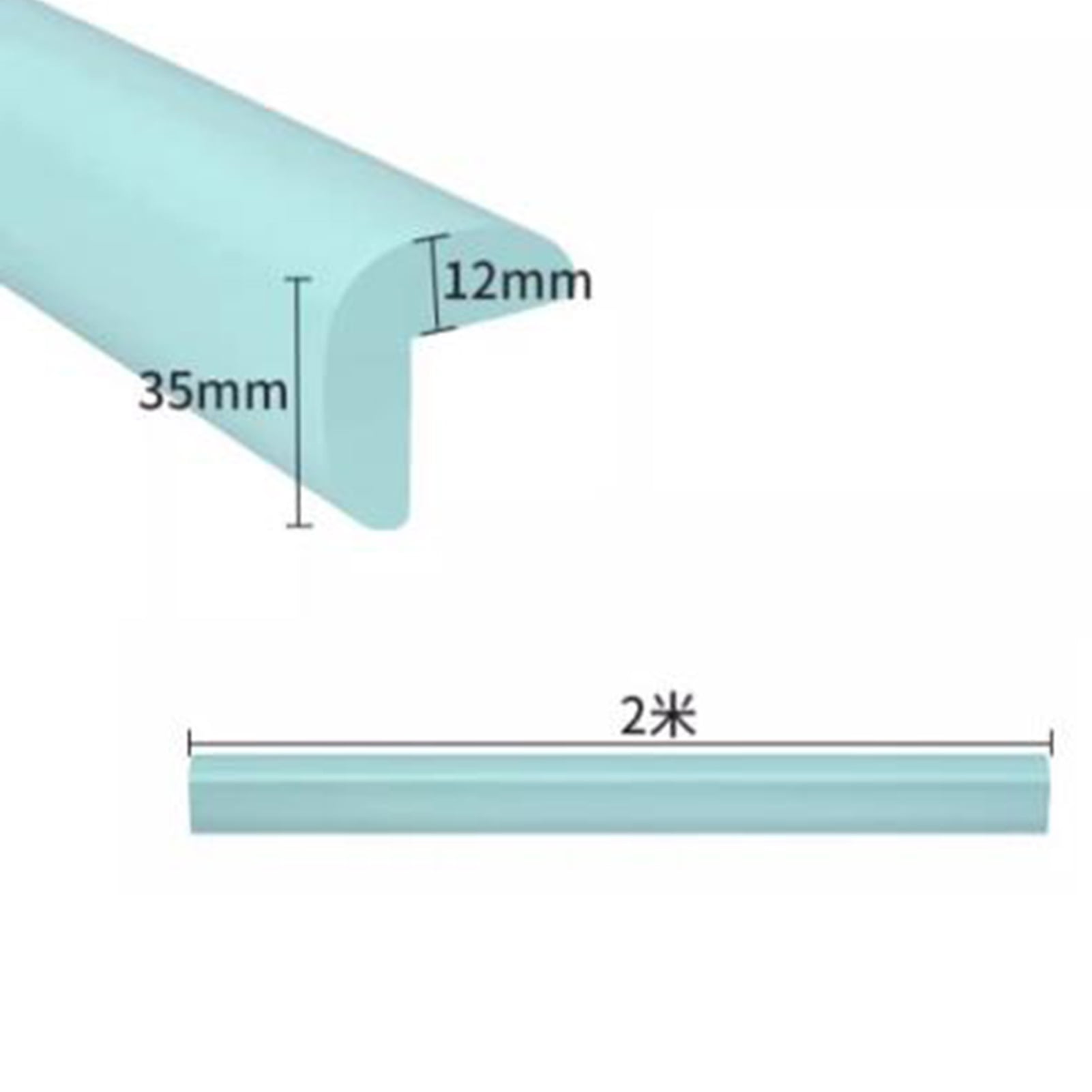 Foam safety strips, L shape edge protection corner protection strips, anti-collision table corner protection cushion bumper, for the chair, TV bench, furniture, bed, cupboards