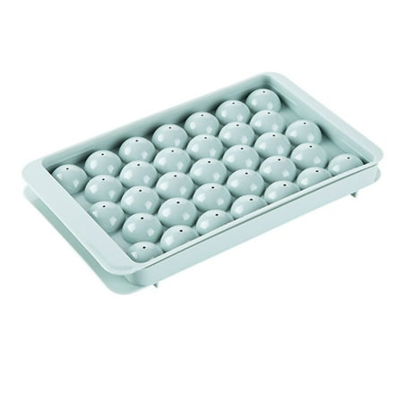 

Ice Mold Ice Mold Ice Mold Freezer Tray Ice Tray Homemade Ice Mold Freezer Tray With Cover For Cocktail FreezerSphere Shape Blue Housewife