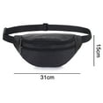 thumbnail image 2 of Fanny Pack para hombres y mujeres, riñonera para senderismo, correr, viajes, múltiples bolsillos, 2 of 5
